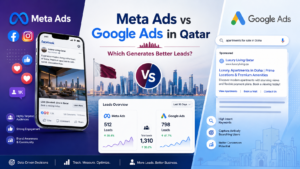 Meta Ads vs Google Ads in Qatar lead generation comparison
